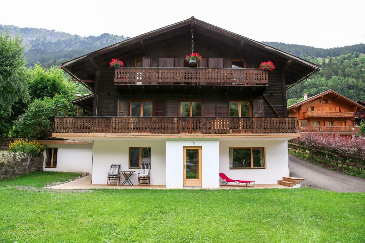 Chalet Le Knou Apartment Champery Exterior photo